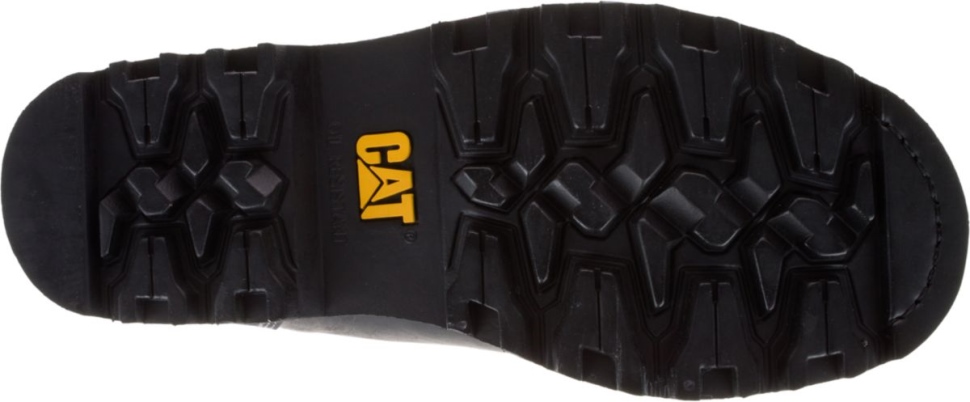 Kat Fodtøj Herrekontrol 8” Vandtæt Komposit Tå Csa Arbejdsstøvle Sort