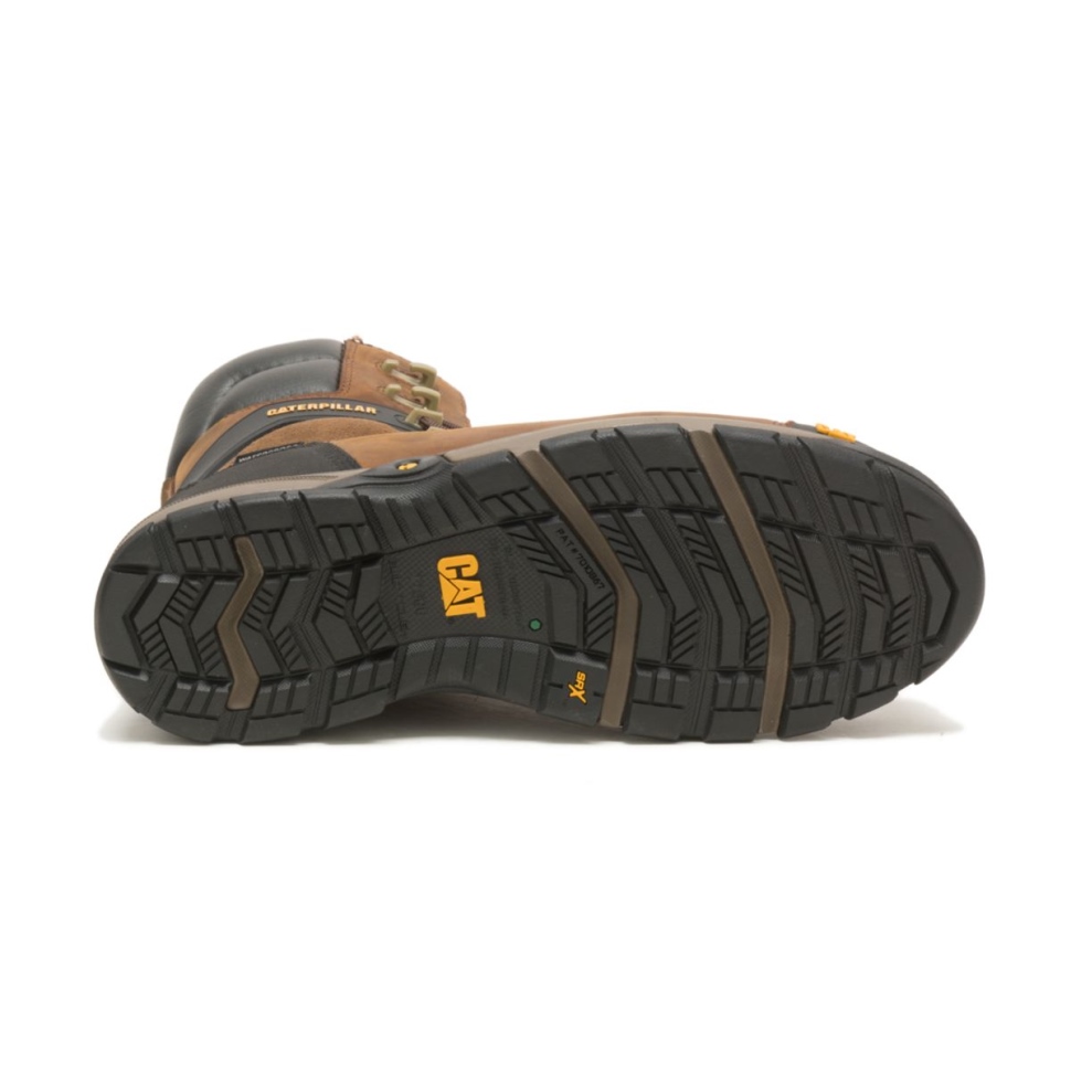 Kattefodtøj Herregravemaskine Superlite 8” Vandtæt Thinsulate? Carbon Komposit Tå Csa Arbejdsstøvle Mørkebrun