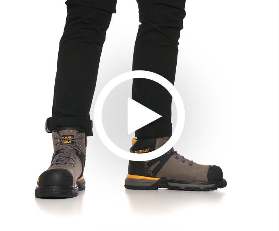 Kattefodtøj Til Mænds Gravemaskine Superlite Vandtæt Carbon Komposit Tå Csa Arbejdsstøvle Bungee Ledning