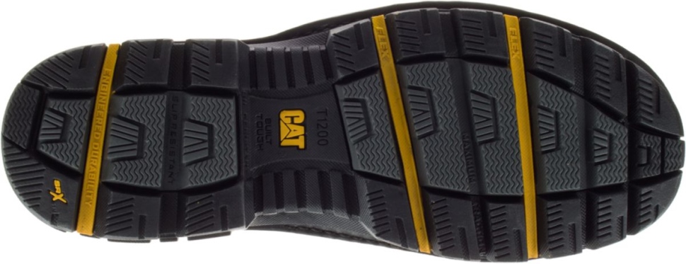 Kattefodtøj Mænds Hauler 6” Vandtæt Komposit Tå Arbejdsstøvle Sort