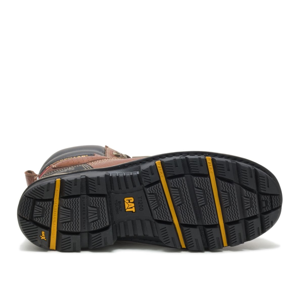 Kattefodtøj Mænds Hauler 8” Vandtæt Komposit Tå Csa Arbejdsstøvle Eg