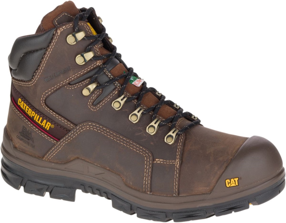 Kattefodtøj Mænds Stivere Vandtætte Tx Csa Nt Arbejdsstøvle Mørkebrun