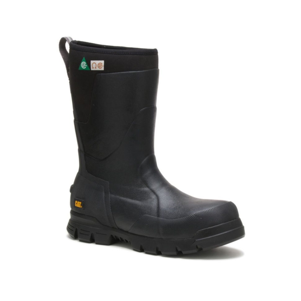 Cat Footwear Stormers 11” Ståltå Csa Arbejdsstøvle Sort