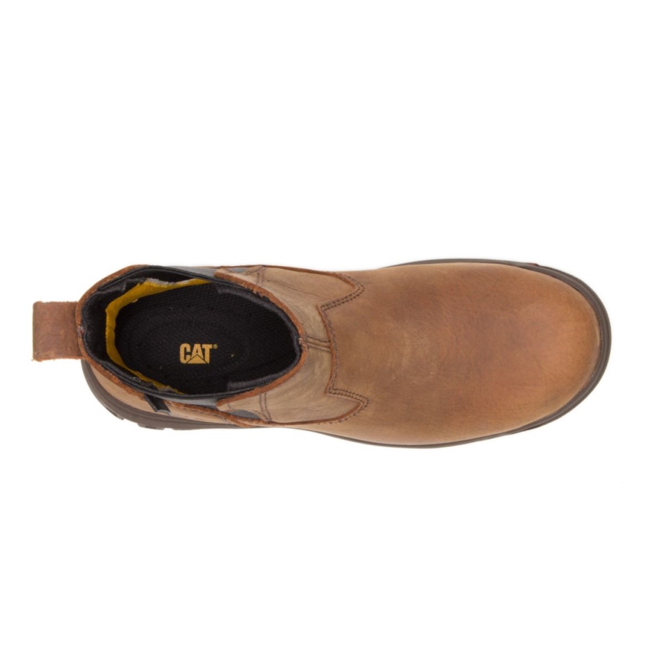 Kattefodtøj Kvinders Abbey Steel Toe Csa Arbejdsstøvle Butterscotch